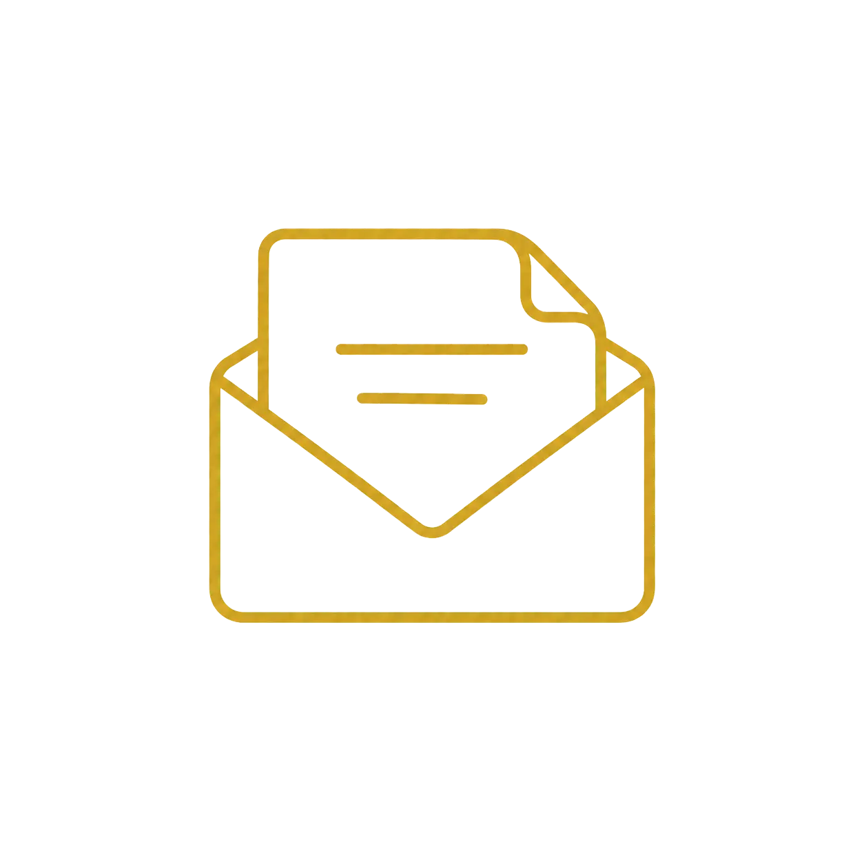 Envelope icon representing the option to Enquire through email on the contact page.