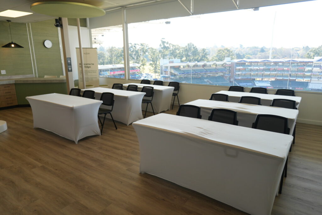 Classroom-style seating in conference/training venue at The Edge